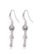 Pilgrim Lucia Recycled Crystal Earrings Silver