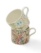 Morris & Co Morris & Co - Blackthorn & Golden Lily Set Of 2 Mugs Multi...