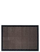 Tica Copenhagen Floormat Polyamide, 130X90 Cm, Dot Design Svart