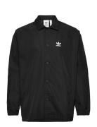 Adicolor Classics Trefoil Coach Jacket Tunn Jacka Black Adidas Origina...