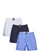 Cotton-3Pk-Bxr Underwear Boxer Shorts Navy Polo Ralph Lauren Underwear
