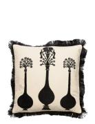 DAY Home Day Vases Cushion Cover Fringes Kräm