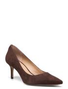 Lauren Ralph Lauren Lanette Suede Pump Brun