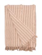 Au Maison Throw, Stripe/Tufted Rosa