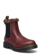 2976 Leonore Brown Abruzzo Wp Shoes Chelsea Boots Red Dr. Martens