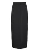 Vmmathilde Mr Tailored Long Skirt D2 Lång Kjol Black Vero Moda