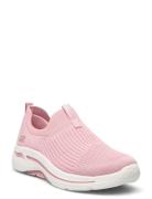 Womens Go Walk Arch Fit - Iconic Sneakers Pink Skechers