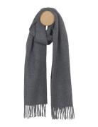 Helsinki Scarf Accessories Scarves Winter Scarves Grey ELVANG