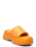 Woms Slides Shoes Summer Shoes Platform Sandals Orange NEWD.Tamaris