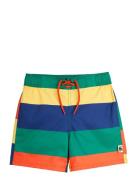 Mini Rodini Stripe Woven Swim Shorts Multi/patterned