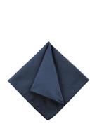 Solid Silk Pocket Square Bröstnäsduk Navy Portia 1924