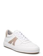 Legend - White/Earth Leather Låga Sneakers White Garment Project