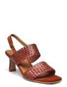 ANGULUS Sandals - Block Heels Brun