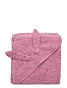 Pippi Organic Hooded Towel Rosa