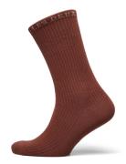 Wilfred Socks - 2-Pack Underwear Socks Regular Socks Brown Les Deux