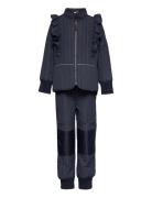 Thermal Set Girl - Solid Outerwear Thermo Outerwear Thermo Sets Blue E...