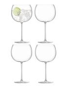 LSA International Borough Balloon Glass Set 4 Nude