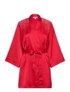 Instant Nightgown Pyjama Morgonrock Red Etam