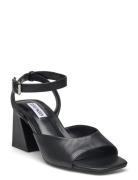 Glisten Sandal Sandal Med Klack Black Steve Madden