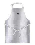 Lexington Home Icons Cotton Herringb Striped Apron Blå