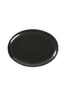 Broste Copenhagen Fad Oval 'Nordic Coal' Svart