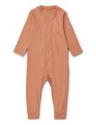 Birk Pyjamas Jumpsuit Pyjamas Sie Jumpsuit Orange Liewood