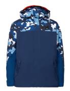 Ullr D Shell Jacket Outerwear Sport Jackets Blue Helly Hansen