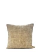 Ceannis Cushion Cover Sand Denim Braided Beige