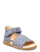 Sandals - Flat - Open Toe - Clo Shoes Summer Shoes Sandals Blue ANGULU...