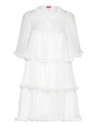 Flowcras Dress Kort Klänning White Cras