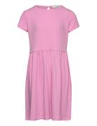 Solid Rib Dress Dresses & Skirts Dresses Casual Dresses Short-sleeved ...
