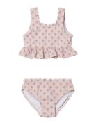 Lil'Atelier Nmffarley Swim Set Lil Rosa