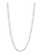 Ix Chunky Figaro Chain Silver Accessories Jewellery Necklaces Chain Ne...