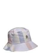 Tommy Hilfiger Beach Summer Stripes Bucket Hat Blå