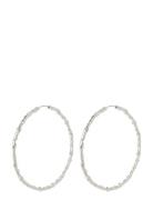 Pilgrim Sun Recycled Mega Hoops Silver