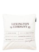 Lexington Home Logo Organic Cotton Canvas Pillow Cover Vit