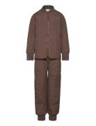 Thermal Set Outerwear Thermo Outerwear Thermo Sets Brown En Fant
