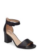 Deva Mae D Sandal Med Klack Black Clarks