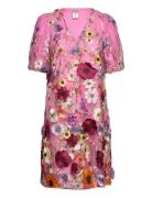 YAS Yasflowering Ss Dress - Show Rosa