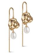 Enamel Copenhagen Kai Pearl Earring Guld