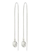 Jola Recycled Long Chain Earrings Örhänge Smycken Silver Pilgrim