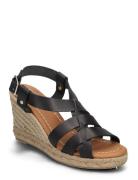 Espadrilles Sandalette Med Klack Espadrilles Black Billi Bi