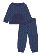 Levi's Levi's ® Printed Crewneck And Joggers Set Blå