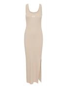 Gestuz Drewgz Sl Logo Dress Beige