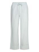 Hunkemöller Pant Cotton Stripe Blå