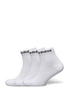 T Lin Ankle 3P Lingerie Socks Regular Socks White Adidas Performance