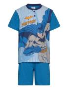 Pyjashort In Box Pyjamas Set Blue Batman