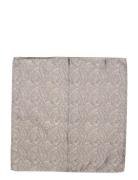 Portia 1924 Paisley Silk Pocket Square Beige