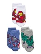 Socks Sockor Strumpor Multi/patterned Marvel