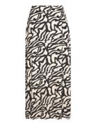 Mstiana Maxi Skirt Lång Kjol Multi/patterned Minus